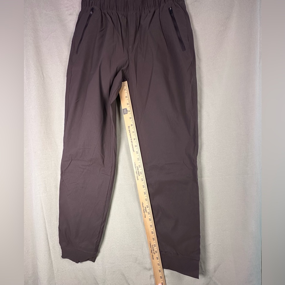 Eddie Bauer women’s brown Fleece Lined elastic waist jogger Pants drawstring - Picture 6 of 12
